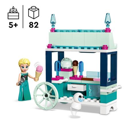 LEGO Disney Princess 43234 Le Delizie al Gelato di Elsa Frozen, Carretto dei Gelati delle Principesse, Giochi per Bambini 5+ - 3