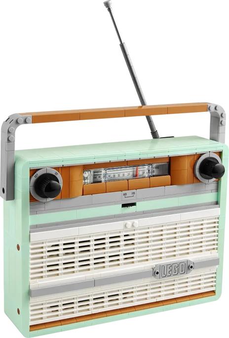 LEGO Icons 10334 la Radio Vintage, Kit Modellismo per Adulti, Replica Anni 70, Idea Regalo per Uomo o Donna da Collezione - 2