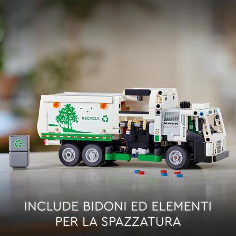 Divertente Giocattolo Camion Della Spazzatura Blu Per Bambini - Foto 2