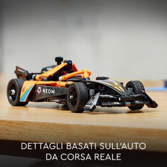 LEGO Technic 42169 NEOM McLaren Formula E Race Car, Macchina Giocattolo per Bambini 9+, Modellino di Auto F1 da Costruire - 5
