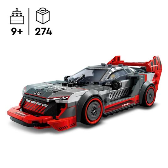 LEGO Speed Champions 76921 Auto da Corsa Audi S1 E-Tron Quattro Modellino da Costruire di Macchina Giocattolo per Bambini 9+ - 3
