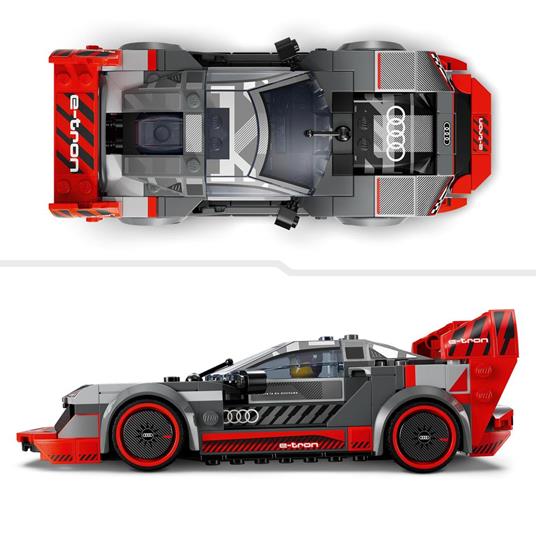 LEGO Speed Champions 76921 Auto da Corsa Audi S1 E-Tron Quattro Modellino da Costruire di Macchina Giocattolo per Bambini 9+ - 5