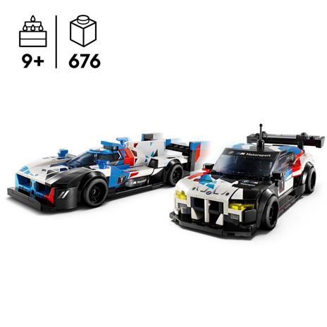 LEGO Speed Champions 76922 Auto da Corsa BMW M4 GT3 e BMW M Hybrid V8 2 Modellini di Macchine Giocattolo per Bambini 9+ Anni - 3