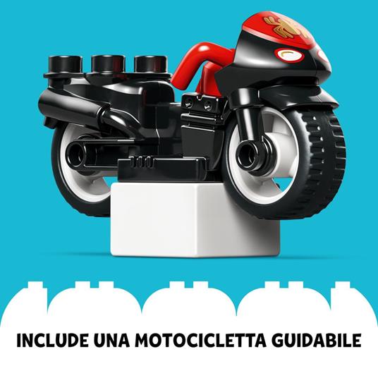 LEGO DUPLO Marvel 10424 L’Avventura in Moto di Spin, Gioco Educativo per Bambini 2+ con Moto Gicattolo, Set Serie TV Spidey - 5