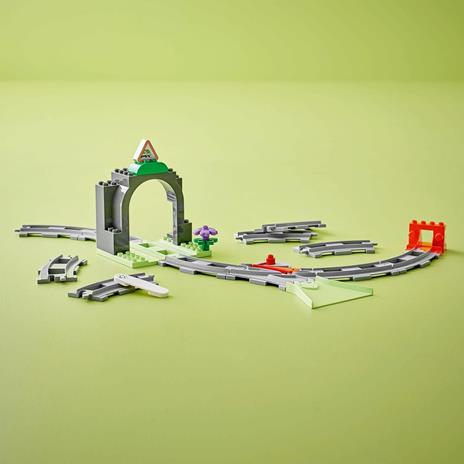 LEGO DUPLO 10425 Pack di Espansione Tunnel e Binari Ferroviari, Giochi Educativi per Bambini 2+, Elementi Creativi per Pista - 3