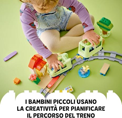 LEGO DUPLO 10427 Treno dAvventura Interattivo, Giochi Educativi per Bambini 2+ Mattoncini Multifunzione, Regalo Didattico - 4