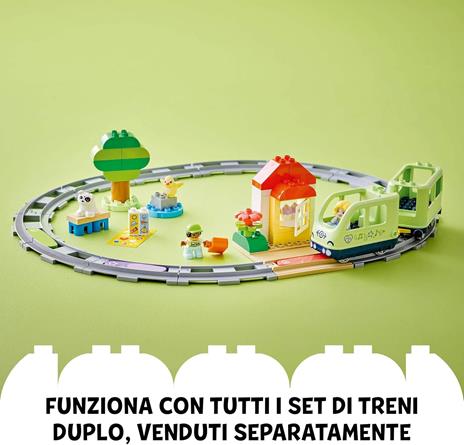 LEGO DUPLO 10427 Treno dAvventura Interattivo, Giochi Educativi per Bambini 2+ Mattoncini Multifunzione, Regalo Didattico - 6