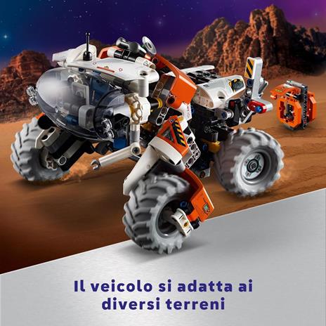 LEGO Technic 42178 Loader Spaziale LT78, Giochi Spaziali per Bambini 8+, Veicolo Giocattolo per l'Esplorazione, Idea Regalo - 3