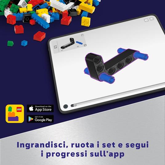 LEGO Technic 42178 Loader Spaziale LT78, Giochi Spaziali per Bambini 8+, Veicolo Giocattolo per l'Esplorazione, Idea Regalo - 6
