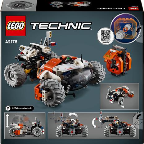 LEGO Technic 42178 Loader Spaziale LT78, Giochi Spaziali per Bambini 8+, Veicolo Giocattolo per l'Esplorazione, Idea Regalo - 9