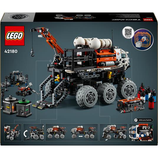 LEGO Technic 42180 Rover di Esplorazione Marziano, Giochi Spaziali per Bambini 11+, Veicolo Giocattolo Ispirato alla NASA - 9