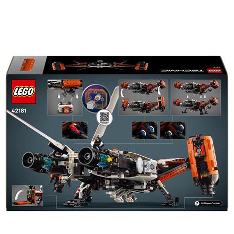 LEGO Technic 42181 Astronave Heavy Cargo VTOL LT81 Giochi per Bambini 10+ Aereo Spaziele Giocattolo da Costruire con Funzioni - 9