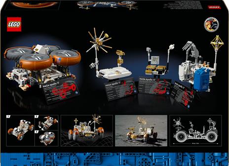 LEGO Technic 42182 Rover Lunare NASA Apollo - LRV, Modellino da Collezione per Adulti, Idea Regalo Lui, Lei, Marito e Moglie - 4