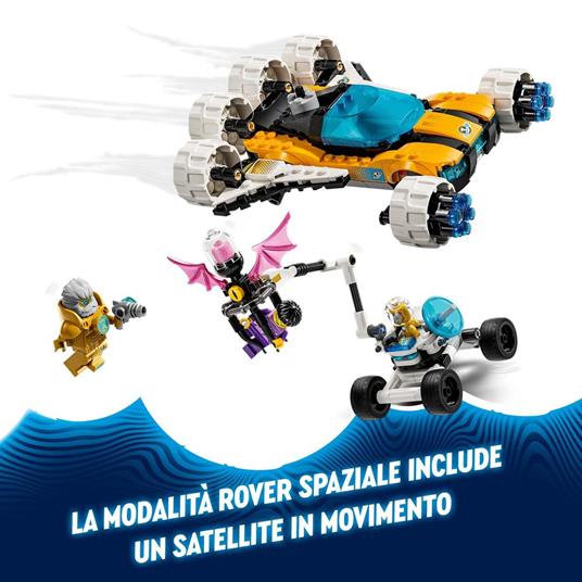 LEGO DREAMZzz 71475 L’Auto Spaziale del Professor Oswald, Salva Jayden con il Veicolo Trasformabile, Regalo per Bambini 8+ Anni - 5