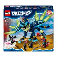 LEGO DREAMZzz 71476 Zoey e Zian, il Gatto-Gufo, Set con Animali Giocattolo per Bambini da 9 Anni con 3 Minifigure e una Moto