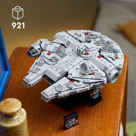 LEGO Star Wars 75375 Millennium Falcon Modellino da Costruire di Astronave per Adulti Idee Regalo Lui Lei Marito o Moglie - 3