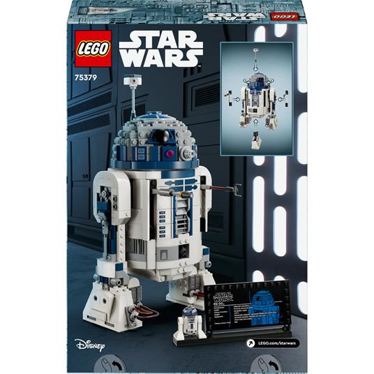 LEGO Star Wars 75379 R2-D2, Modellino da Costruire di Droide con Parti Mobili e Accessori, Giochi Bambini 10+ con Minifigure - 9