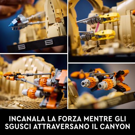 LEGO Star Wars (75380). Diorama Gara degli sgusci su Mos Espa - 3