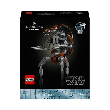 LEGO Star Wars 75381 Droideka, Droide Distruttore da Collezione per Adulti, Hobby Creativo, Idea Regalo per Lui, Lei e i Fan - 8