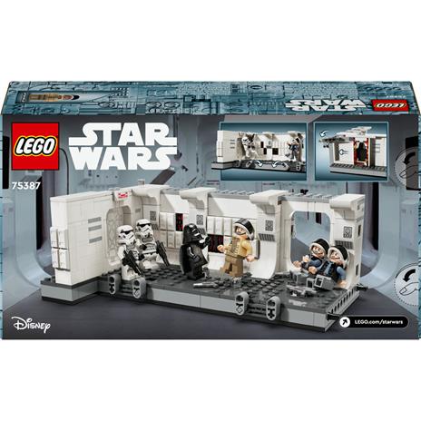 LEGO Star Wars 75387 Imbarco sulla Tantive IV Giochi Bambini 8+ Scena nell'Astronave Giocattolo da Costruire con Minifigure - 9