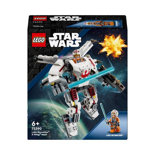 LEGO Star Wars 75390 Mech X-Wing di Luke Skywalker, Veicolo Robot