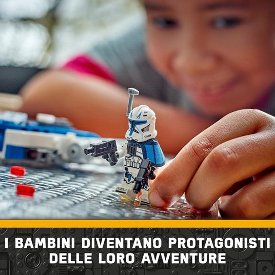 LEGO Star Wars 75391 Microfighter Y-wing di Captain Rex, Astronave Giocattolo da Collezione, Giochi Bambini 6+, Piccolo Regalo - 5