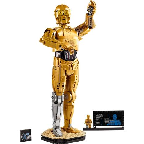 LEGO Star Wars 75398 C-3PO, Modellino di Droide da Costruire per Adulti da Collezione, Idea Regalo per Uomo, Donna, Lui o Lei - 9