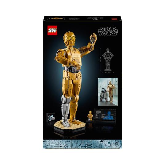 LEGO Star Wars 75398 C-3PO, Modellino di Droide da Costruire per Adulti da Collezione, Idea Regalo per Uomo, Donna, Lui o Lei - 10
