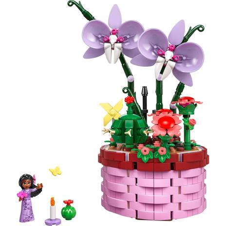 LEGO Disney 43237 Vaso di Fiori di Isabela Giochi per Bambini 9+ con Mini Bambolina e Cesto Apribile Regalo dal Film Encanto - 7