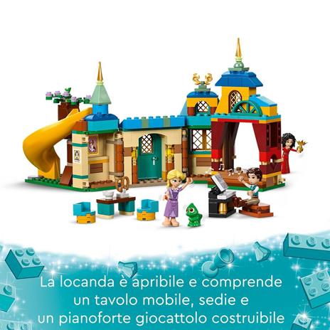 LEGO Disney Princess 43241 La Torre di Rapunzel e lo Snuggly Duckling Giochi da Principesse per Bambini 6+ con Mini Bamboline - 5