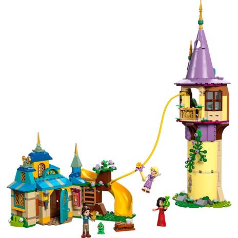 LEGO Disney Princess 43241 La Torre di Rapunzel e lo Snuggly Duckling Giochi da Principesse per Bambini 6+ con Mini Bamboline - 7