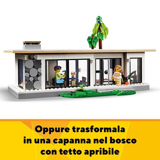 LEGO Creator 3 in 1 31153 Casa Moderna, 3 Modellini di Abitazioni da Costruire, Giochi per Bambini 9+, Idea Regalo Compleanno - 6