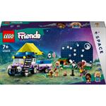 LEGO Friends 42603 Camping-Van Sotto le Stelle, Giochi per Bambini 7+ con Telescopio Giocattolo, Auto, Mini Bamboline e Cane