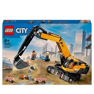 LEGO City Big Vehicles (60420). Escavatore da cantiere giallo
