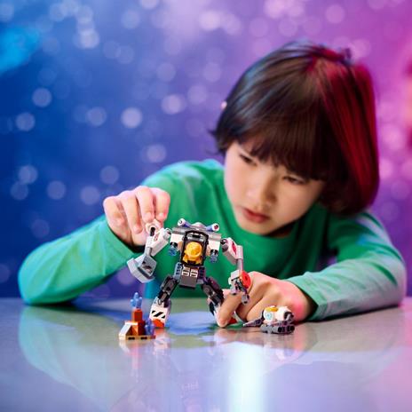 LEGO City 60428 Mech di Costruzione Spaziale, Giochi per Bambini di 6+ Anni, Tuta Snodabile con Minifigure e Robot Giocattolo - 2