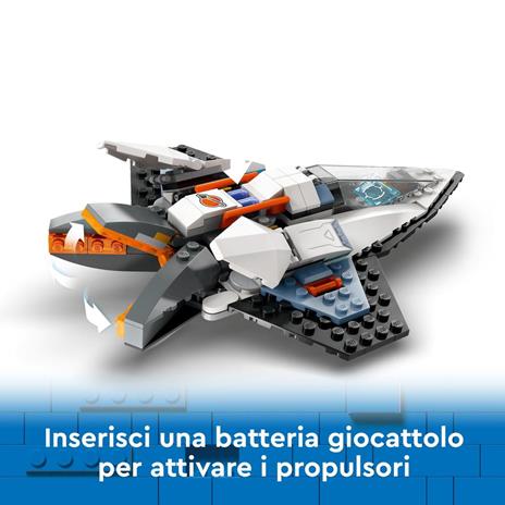 LEGO City 60430 Astronave Interstellare Giocattolo Gioco Spaziale per Bambini 6+ Anni con Navicella Minifigure e Drone Robot - 4