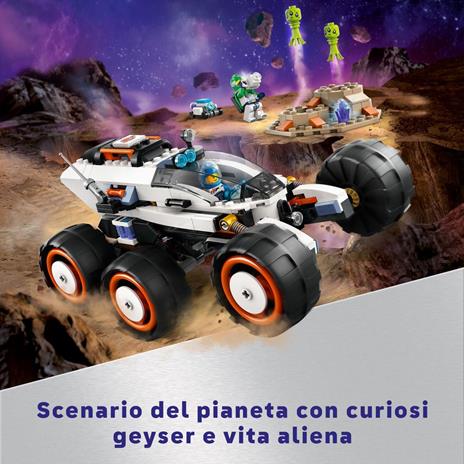 LEGO City 60431 Rover Esploratore Spaziale e Vita Aliena Giochi per Bambini 6+ con 2 Minifigure di Astronauti Robot 2 Alieni - 4