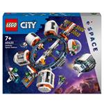 LEGO City 60433 Stazione Spaziale Modulare, Modellino da Costruire per Collegare Astronavi e Moduli Gioco per Bambini da 7+