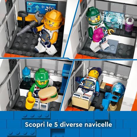 LEGO City 60433 Stazione Spaziale Modulare, Modellino da Costruire per Collegare Astronavi e Moduli Gioco per Bambini da 7+ - 4