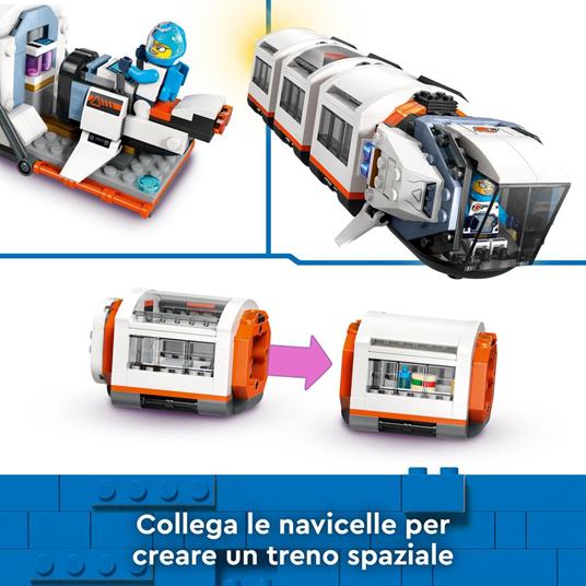 LEGO City 60433 Stazione Spaziale Modulare, Modellino da Costruire per Collegare Astronavi e Moduli Gioco per Bambini da 7+ - 5