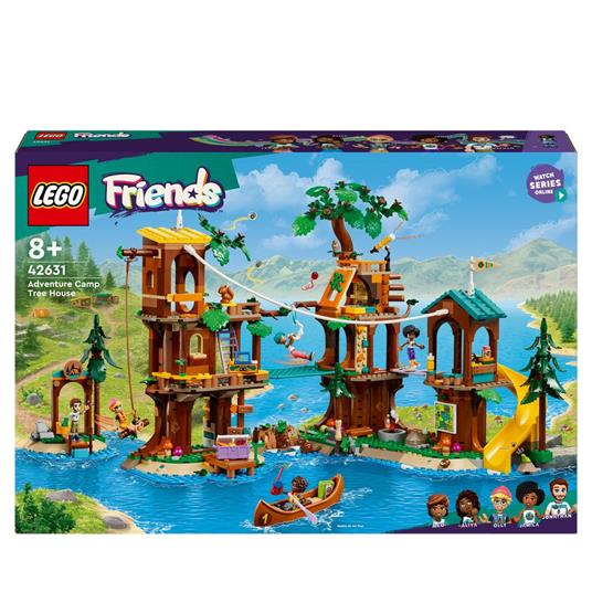 LEGO Friends 42631 La Casa sull'Albero al Campo Avventure, Gioco