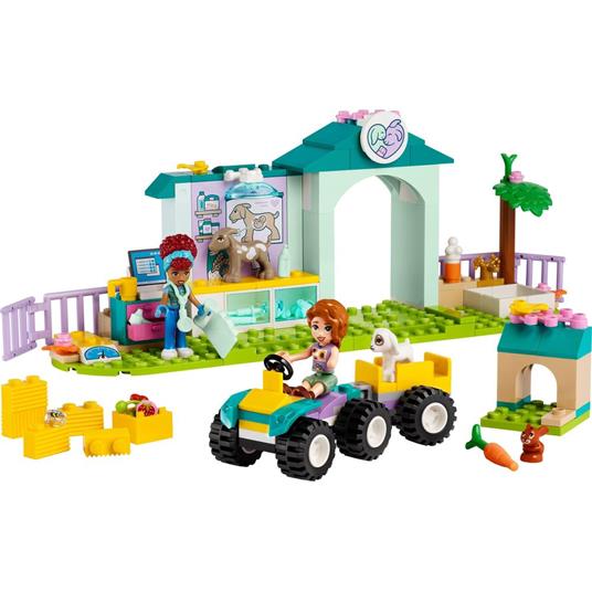 LEGO Friends 42632 La Clinica Veterinaria degli Animali della Fattoria Giochi Bambini 4+ con Personaggi e Trattore Giocattolo - 7