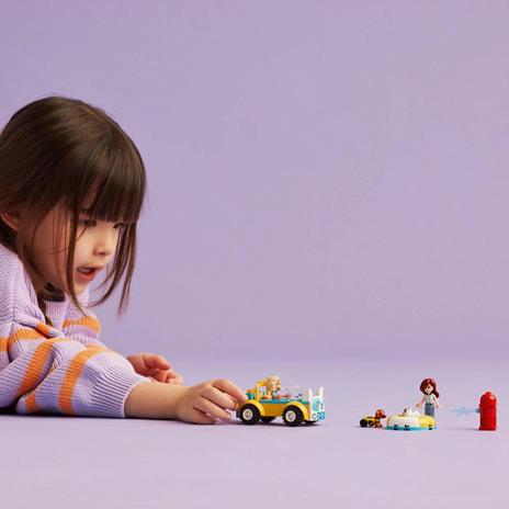 LEGO Friends 42635 Auto per la Toelettatura dei Cani, Macchina Giocattolo, 2 Personaggi e 2 Cuccioli, Giochi per Bambini 4+ - 2