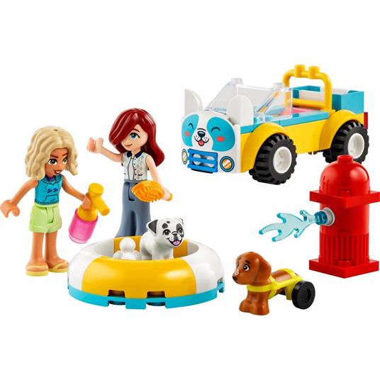 LEGO Friends 42635 Auto per la Toelettatura dei Cani, Macchina Giocattolo, 2 Personaggi e 2 Cuccioli, Giochi per Bambini 4+ - 7