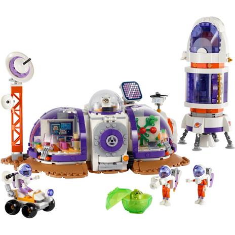 LEGO Friends 42605 la Base Spaziale su Marte e Razzo, Giochi per Bambini di 8+ Anni con 4 Mini Bamboline, Rover e Accessori - 8