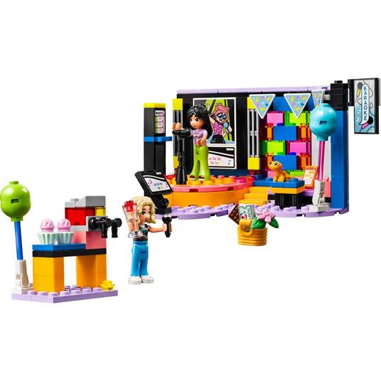 LEGO Friends 42610 Karaoke Party Giochi Musicali per Bambini di 6+ Anni con Palco Girevole e 2 Mini Bamboline di Liann e Nova - 7