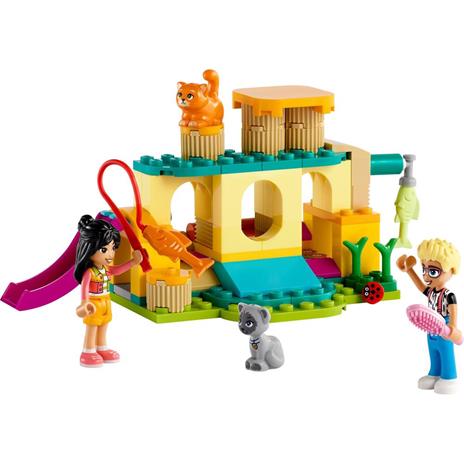 LEGO Friends 42612 Avventure nel Parco Giochi dei Gatti, Giocattolo con Animali e Mini Bamboline, Giochi per Bambini 5+ Anni - 7
