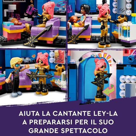LEGO Friends 42616 Il Talent Show di Heartlake City, Giochi Musicali per Bambini 7+ con 4 Mini Bamboline e Palco Giocattolo - 4