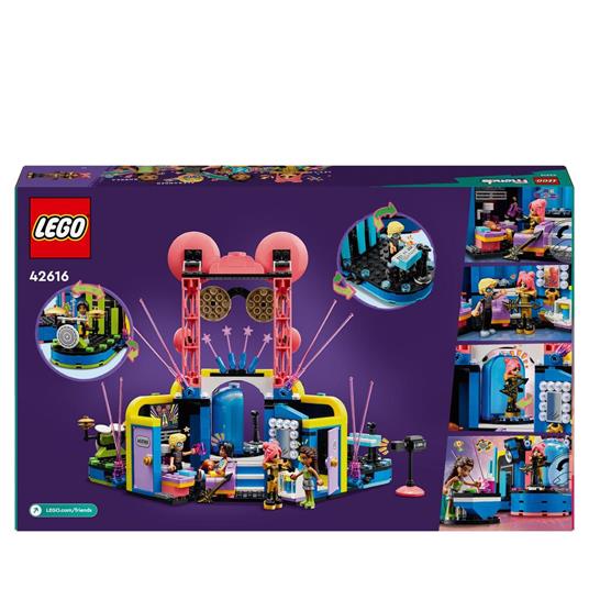 LEGO Friends 42616 Il Talent Show di Heartlake City, Giochi Musicali per Bambini 7+ con 4 Mini Bamboline e Palco Giocattolo - 8
