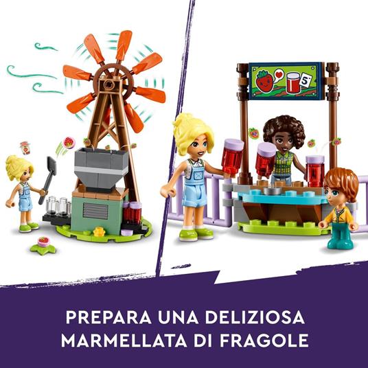 LEGO Friends 42617 Il Santuario degli Animali della Fattoria Giocattolo con Trattore e 3 Mini Bamboline Giochi per Bambini 6+ - 5